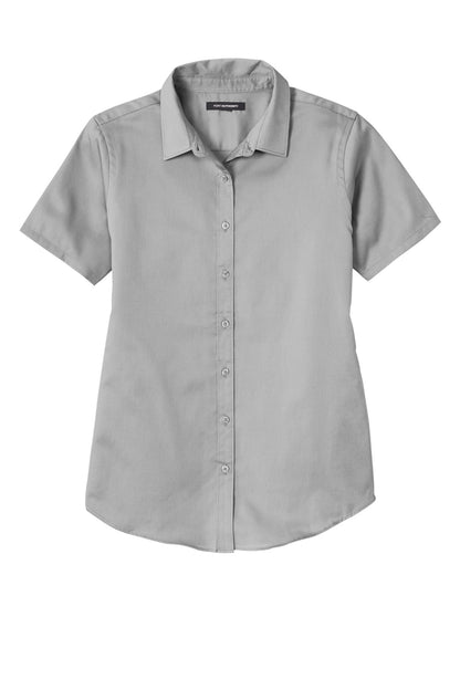 Port Authority Women's Short Sleeve SuperPro React Twill Shirt. LW809