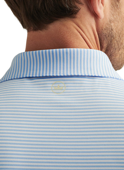 Peter Millar Men's Hales Performance Polo - Cottage Blue - XL