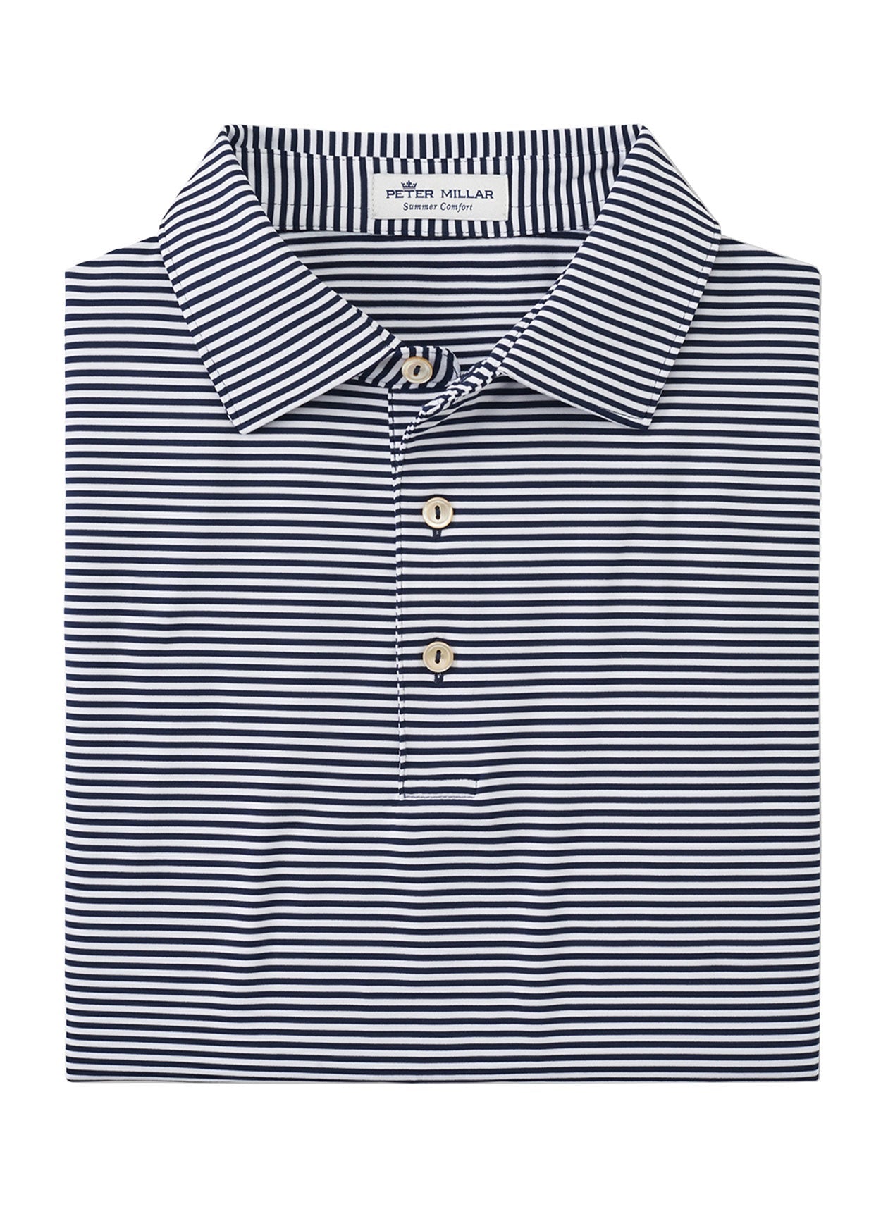 Peter Millar Men's Hales Performance Polo - Cottage Blue - 3XL