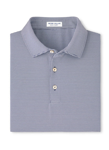 Peter Millar Men's Jubilee Striped Polo - Black - 3XL