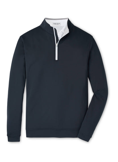 Peter Millar Men's Perth Performance Quarter-Zip - Cottage Blue - 3XL