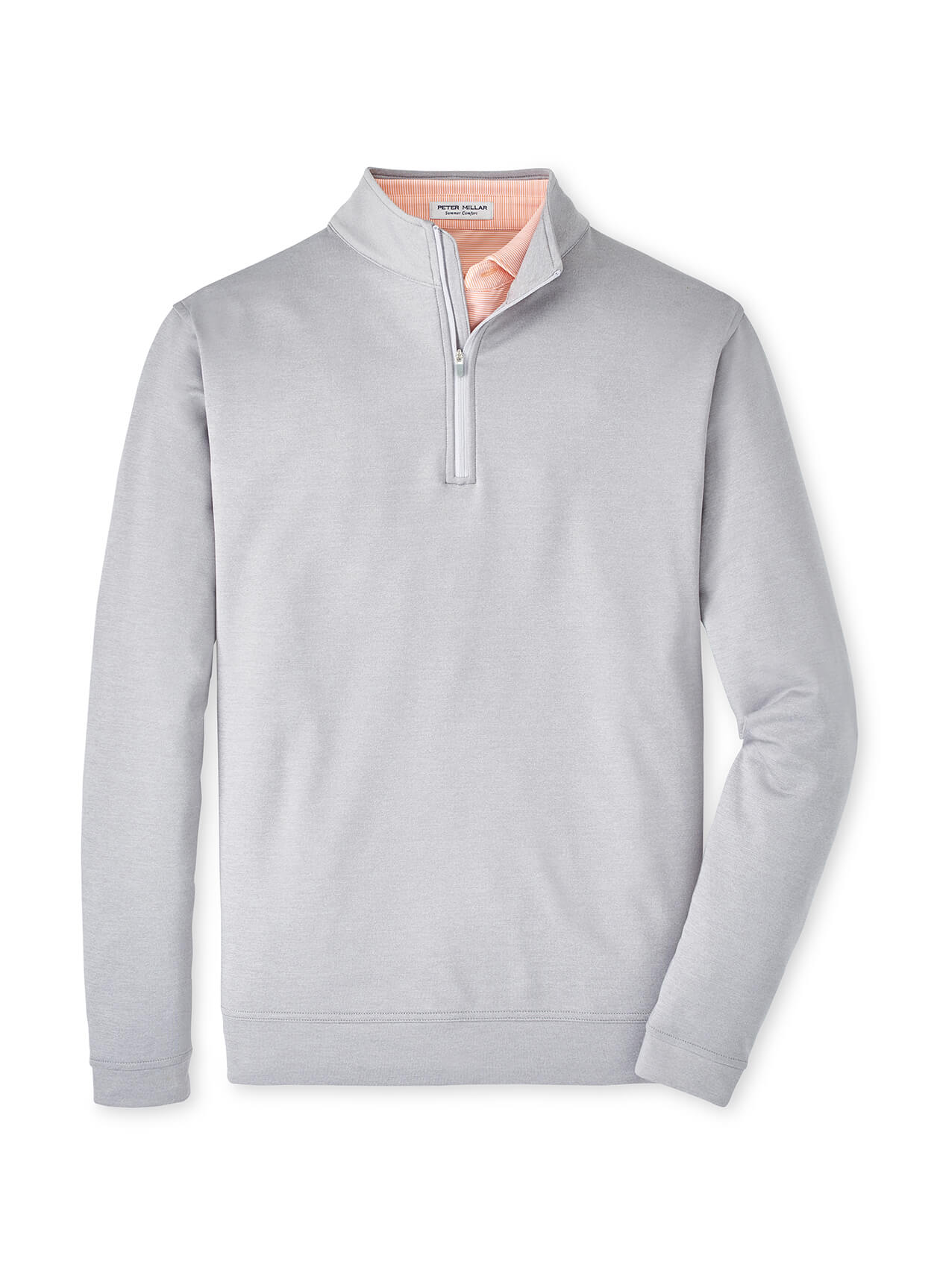 Peter Millar Men's Perth Performance Melange Quarter-Zip - Navy - 3XL