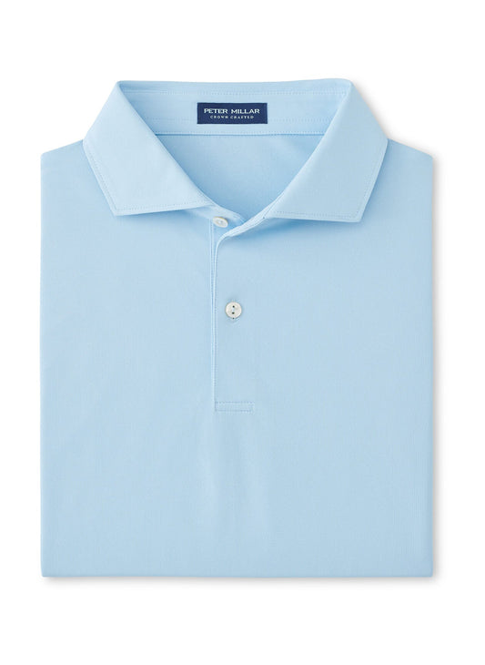 Peter Millar Men's Soul Performance Mesh Polo - Blue Frost - SM