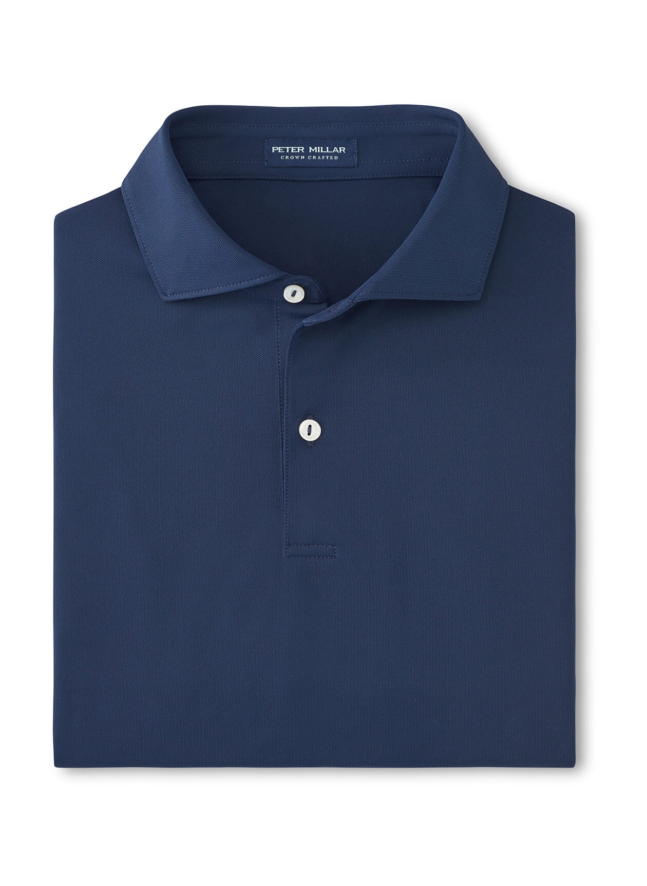 Peter Millar Men's Soul Performance Mesh Polo - Blue Frost - XXL