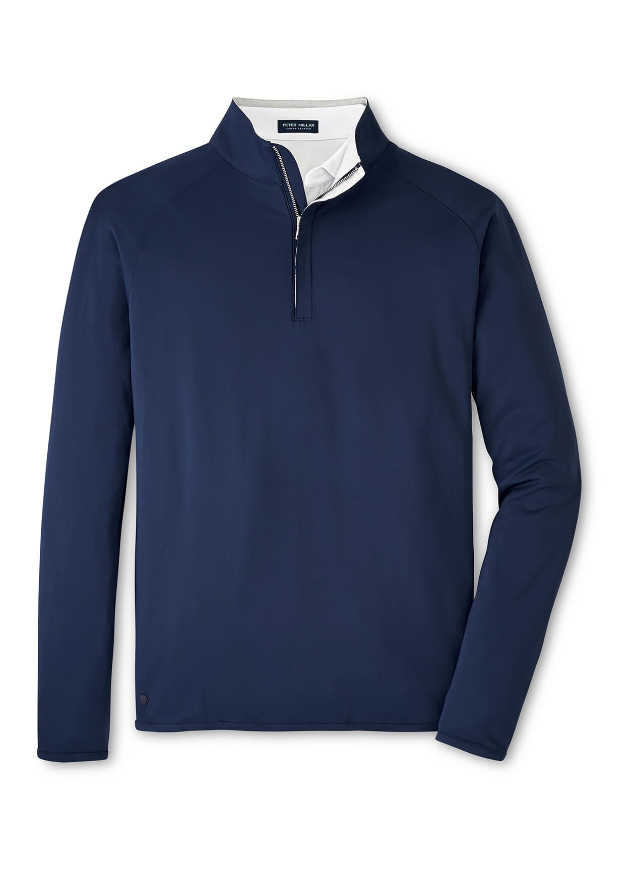 Peter Millar Men's Stealth Performance Quarter-Zip - Blue Frost - XXL