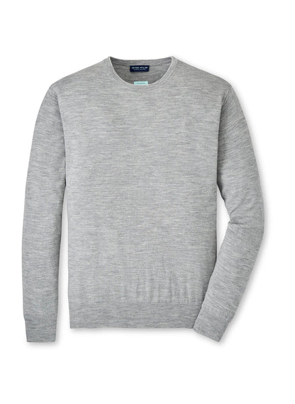 Peter Millar Men's Excursionist Flex Crew-Neck Sweater - Navy - XXL
