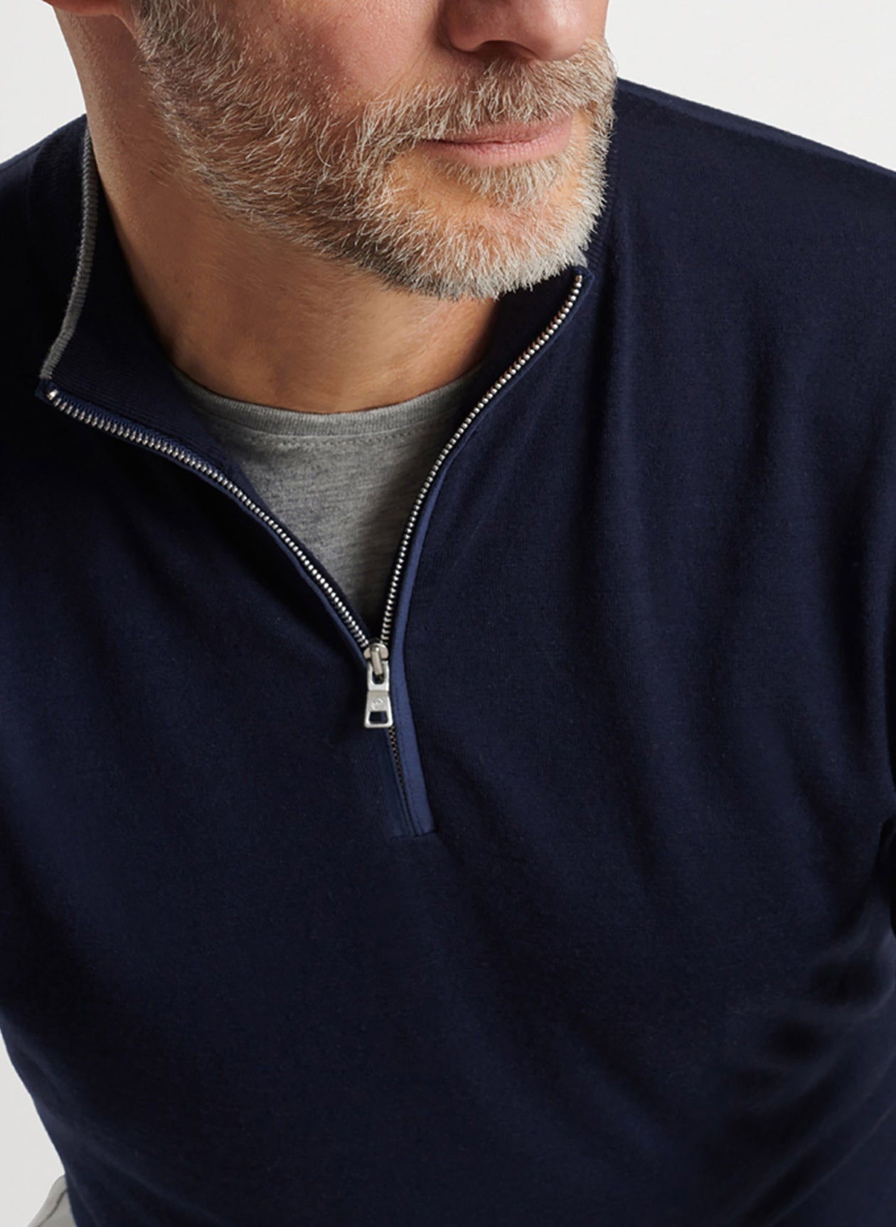 Peter Millar Men's Excursionist Flex Quarter-Zip - Navy - XXL