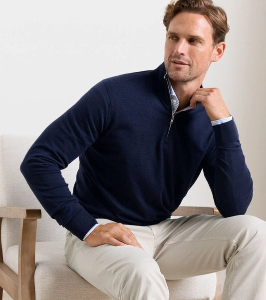 Peter Millar Men's Excursionist Flex Quarter-Zip S26