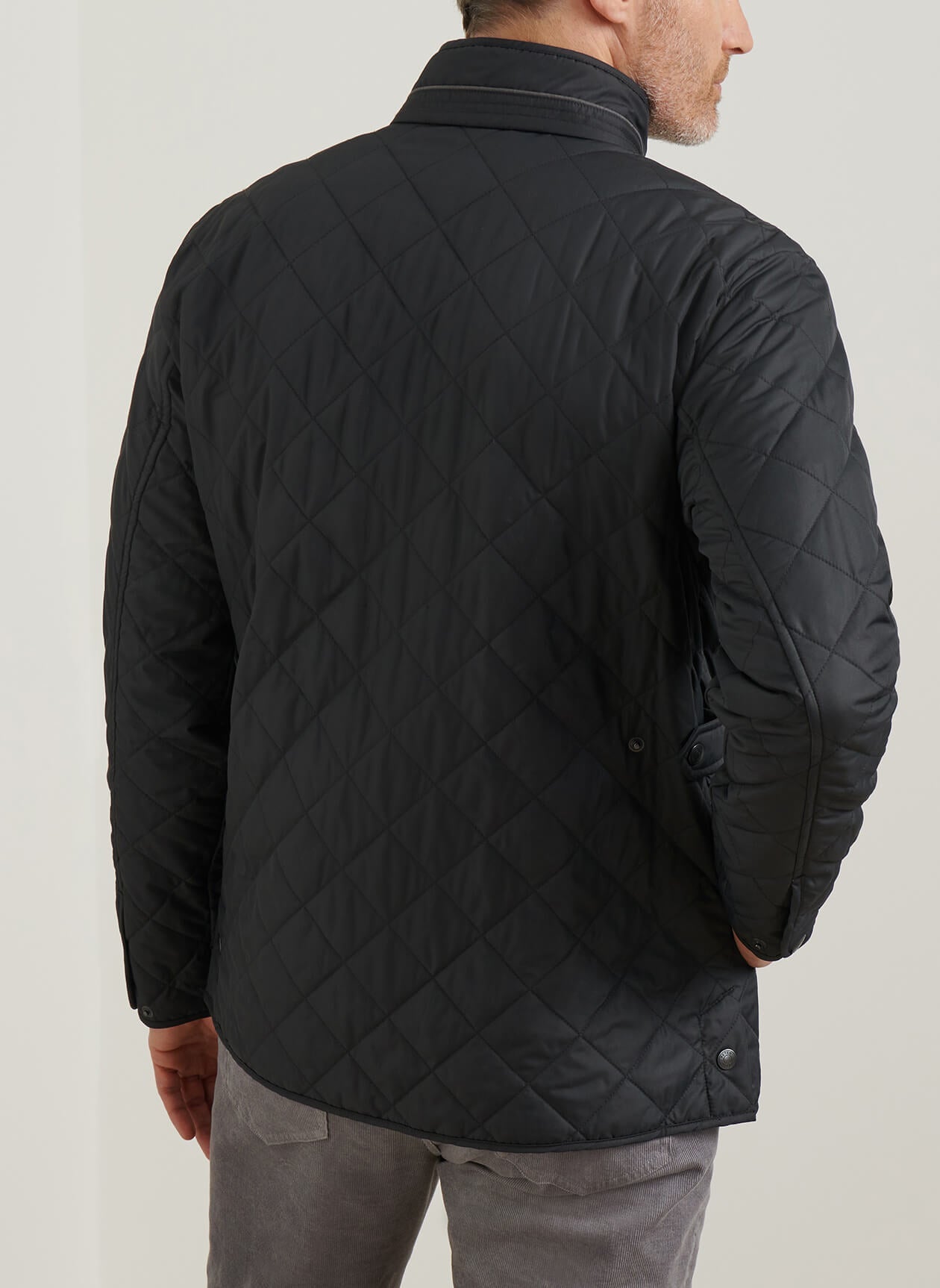 Peter Millar Men's Suffolk Coat - Black - LG