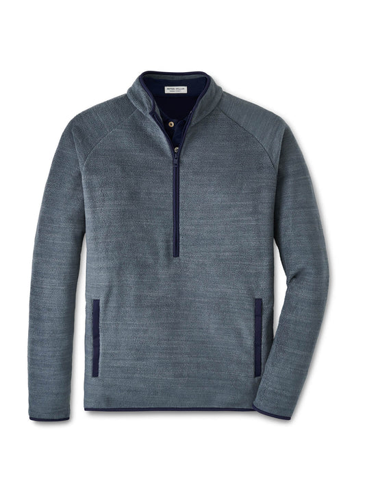 Peter Millar Men's Fade Half-Zip - Iron - SM