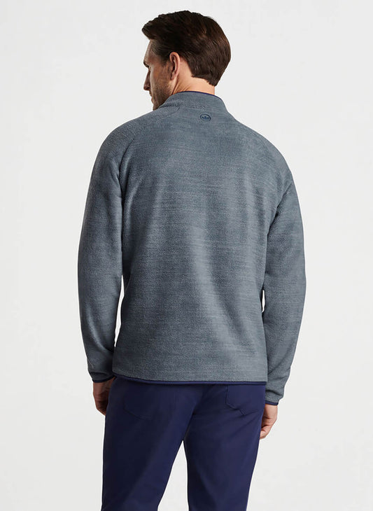 Peter Millar Men's Fade Half-Zip - Iron - LG