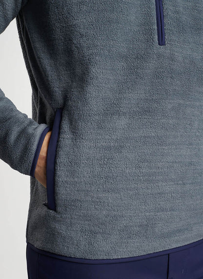 Peter Millar Men's Fade Half-Zip - Iron - XL