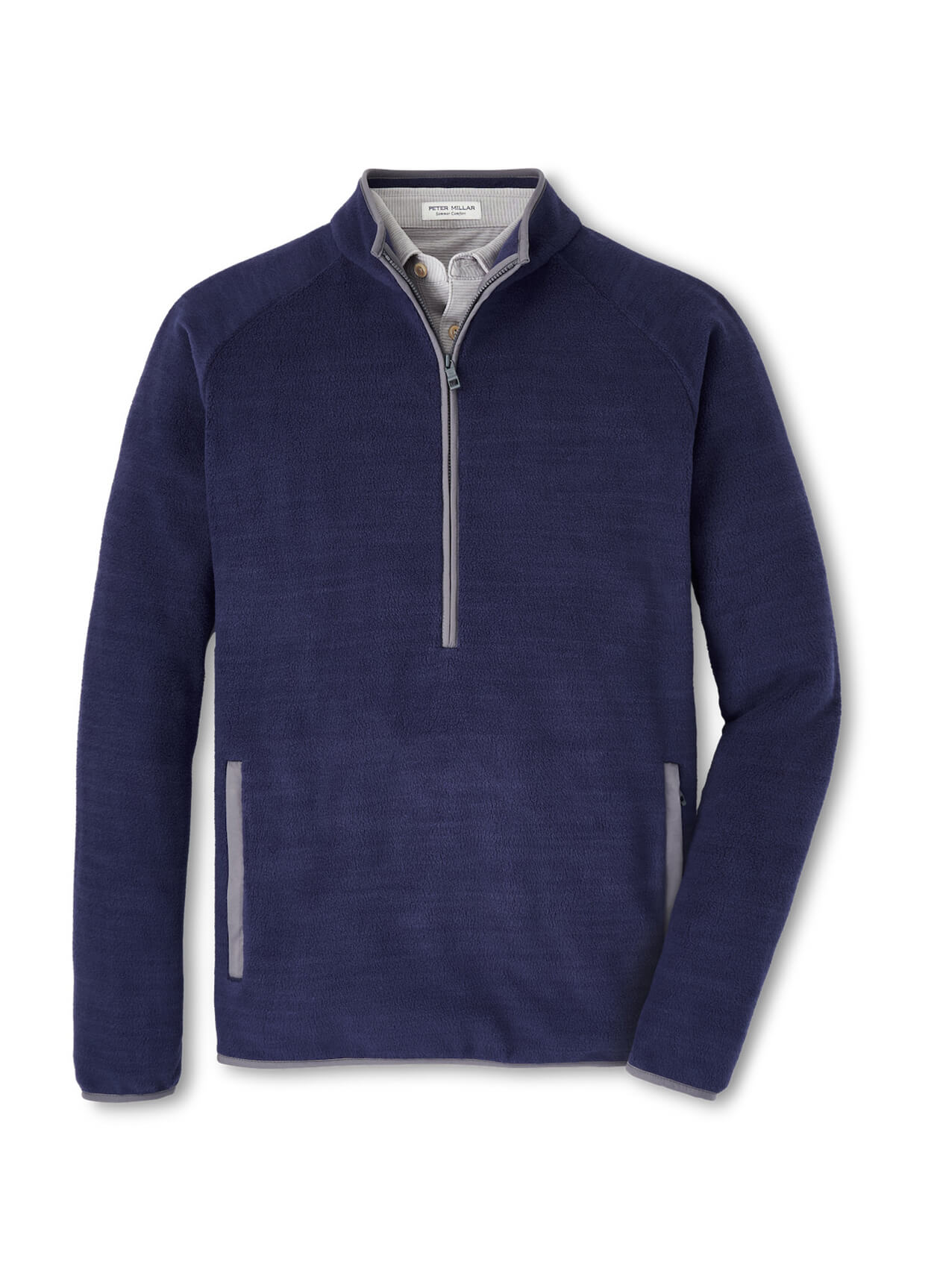 Peter Millar Men's Fade Half-Zip - Navy - SM