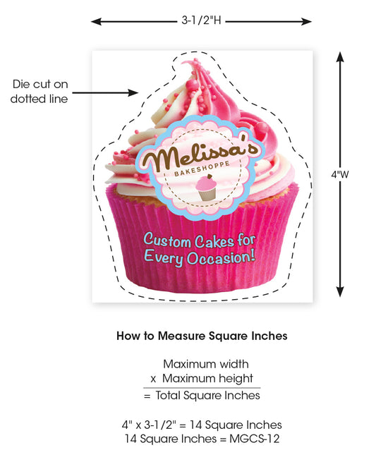 Good Value™ 20 Mil Custom Shaped Magnet 10.01-12 Square Inches