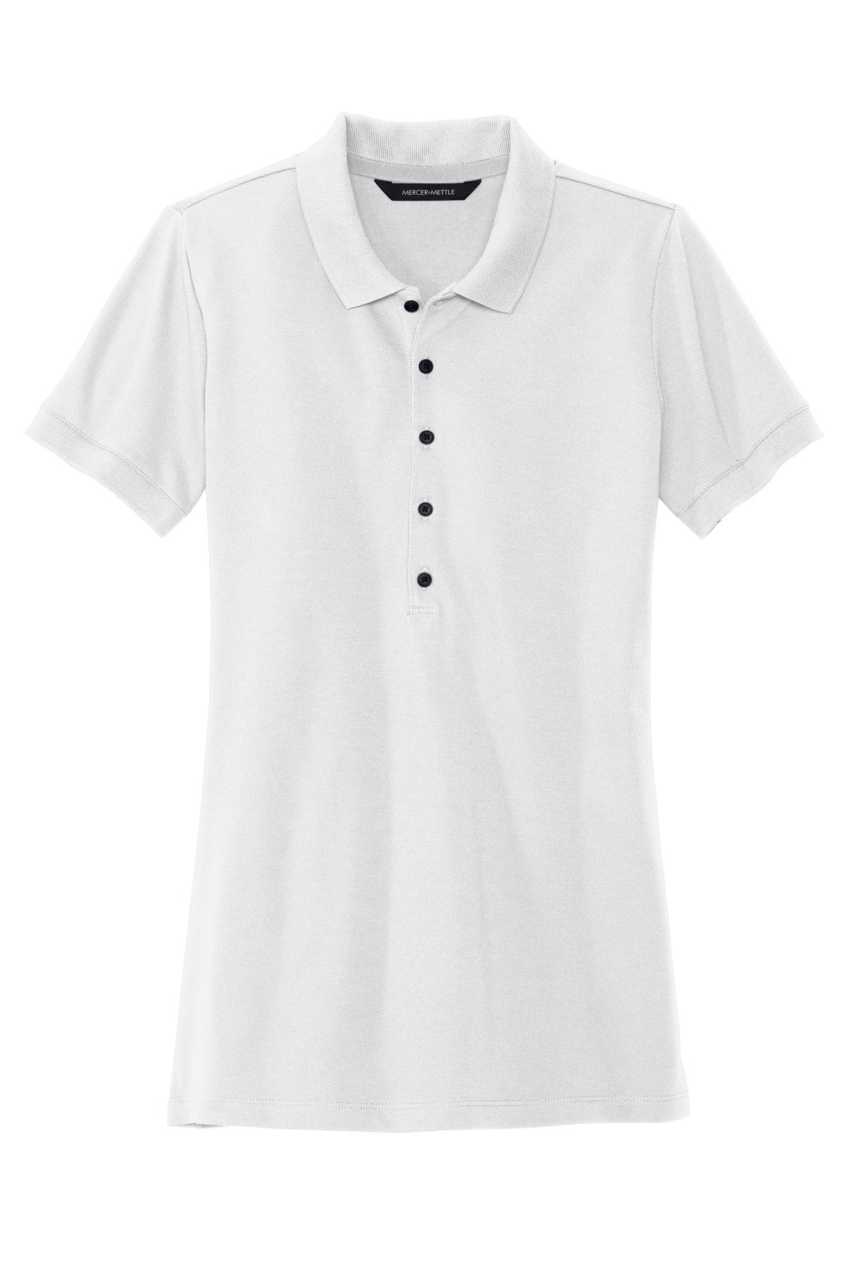 Mercer+Mettle Women's Stretch Heavyweight Pique Polo MM1001
