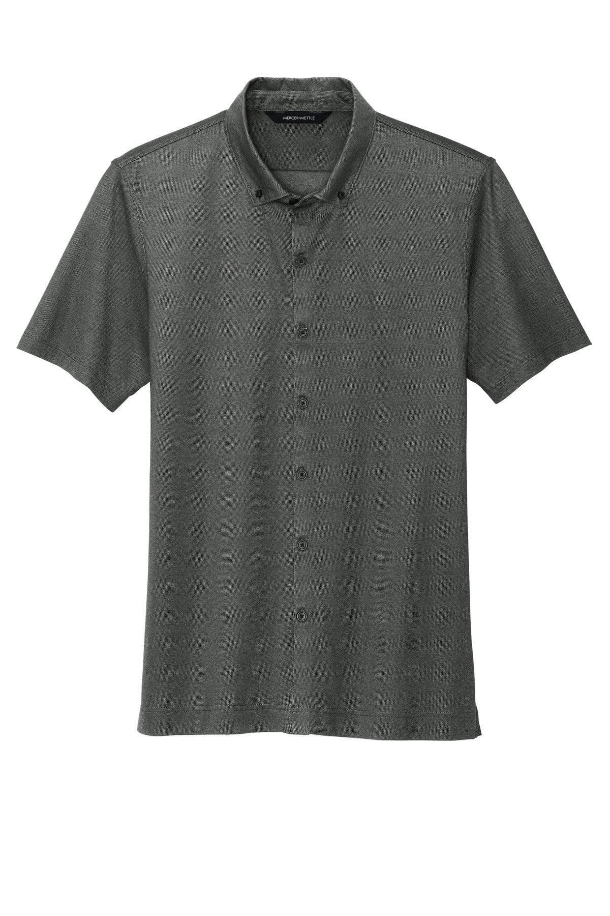 Mercer+Mettle Stretch Pique Full-Button Polo MM1006