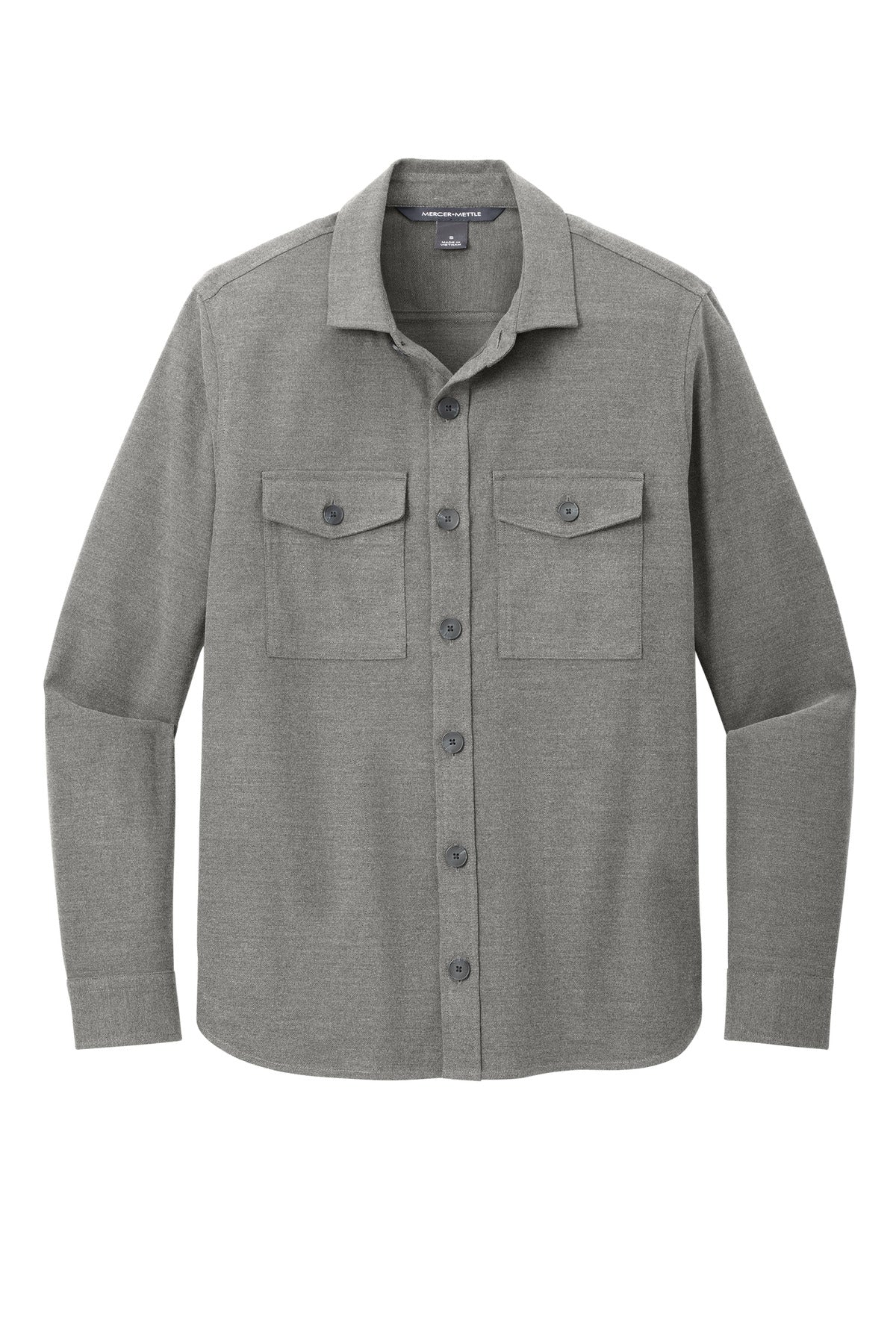 Mercer+Mettle Long Sleeve Twill Overshirt MM2020