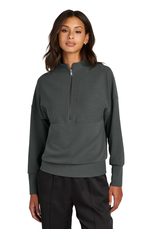 Mercer+Mettle Women's Linear Texture 1/4-Zip MM3041