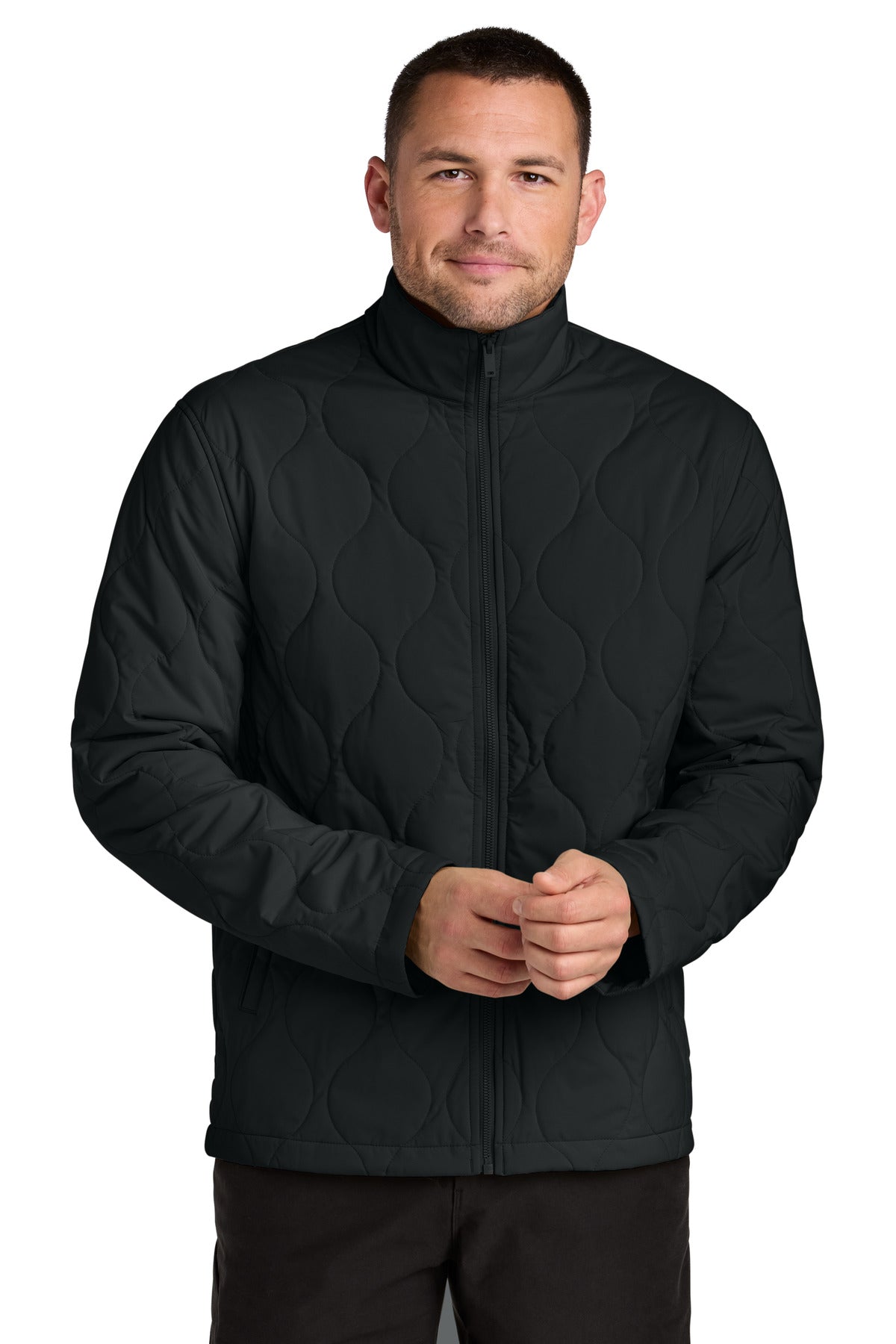 SanMar MM7202_deepblack_model_front.jpg