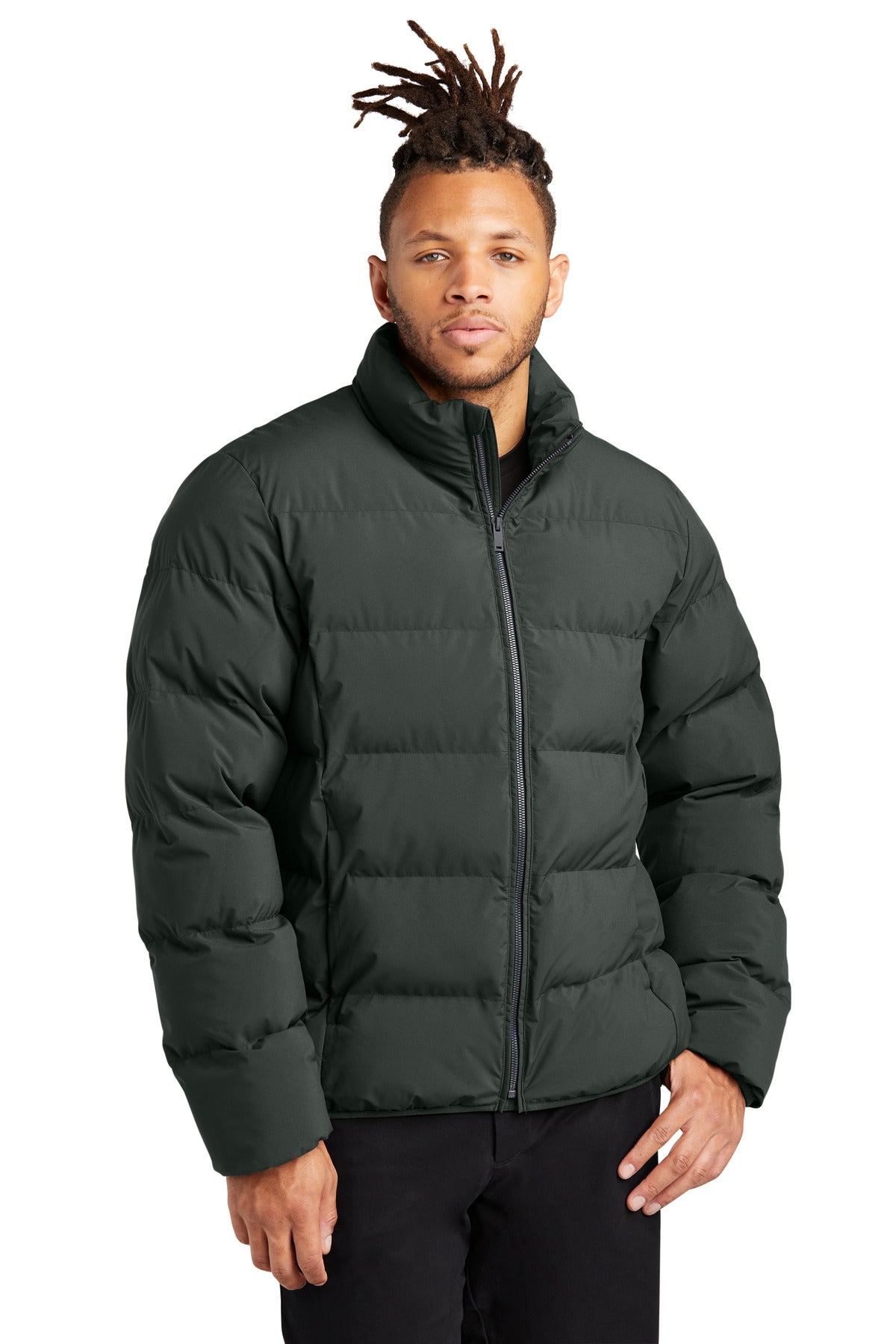 Front View of AnchorGrey Mercer+Mettle Puffy Jacket MM7210  - XS