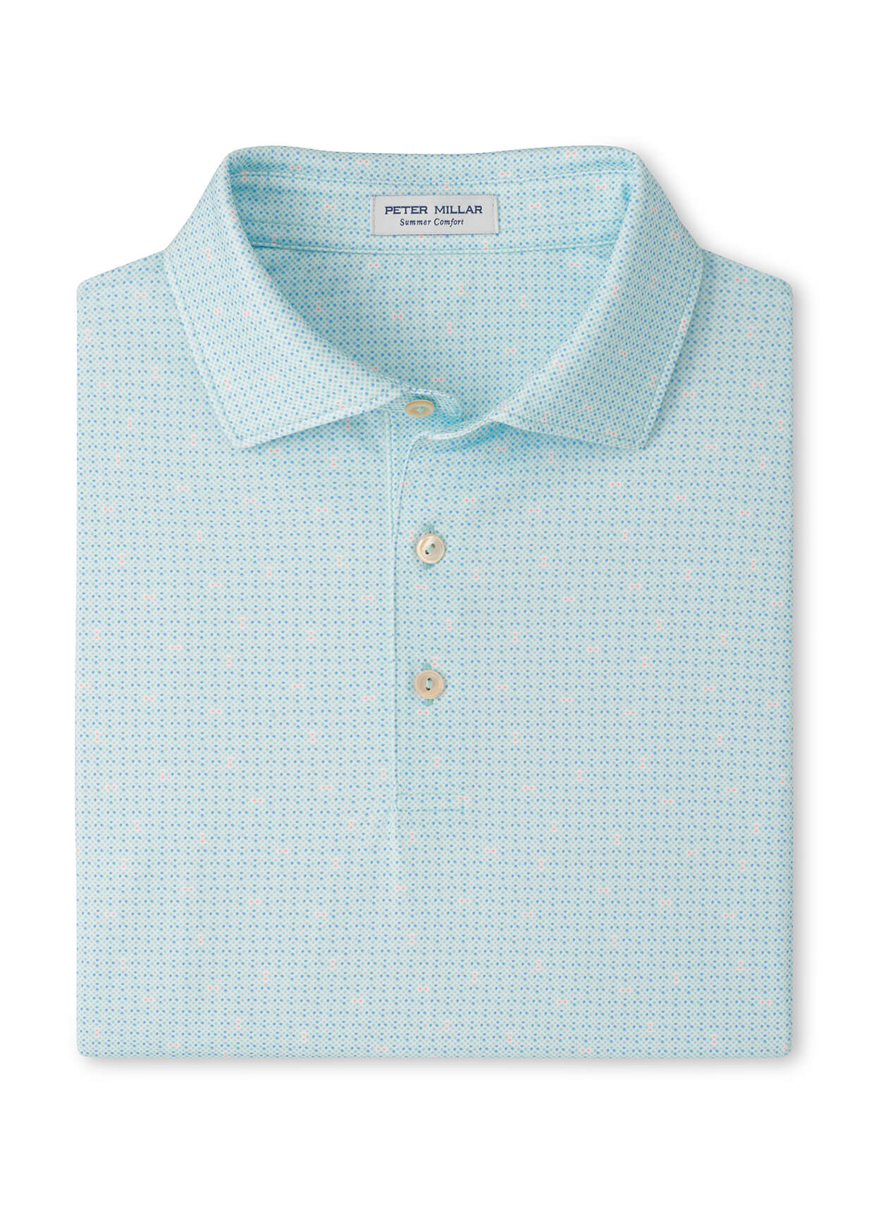 Peter Millar Men's Ashgrove Performance Jersey Polo - Clearwater - SM