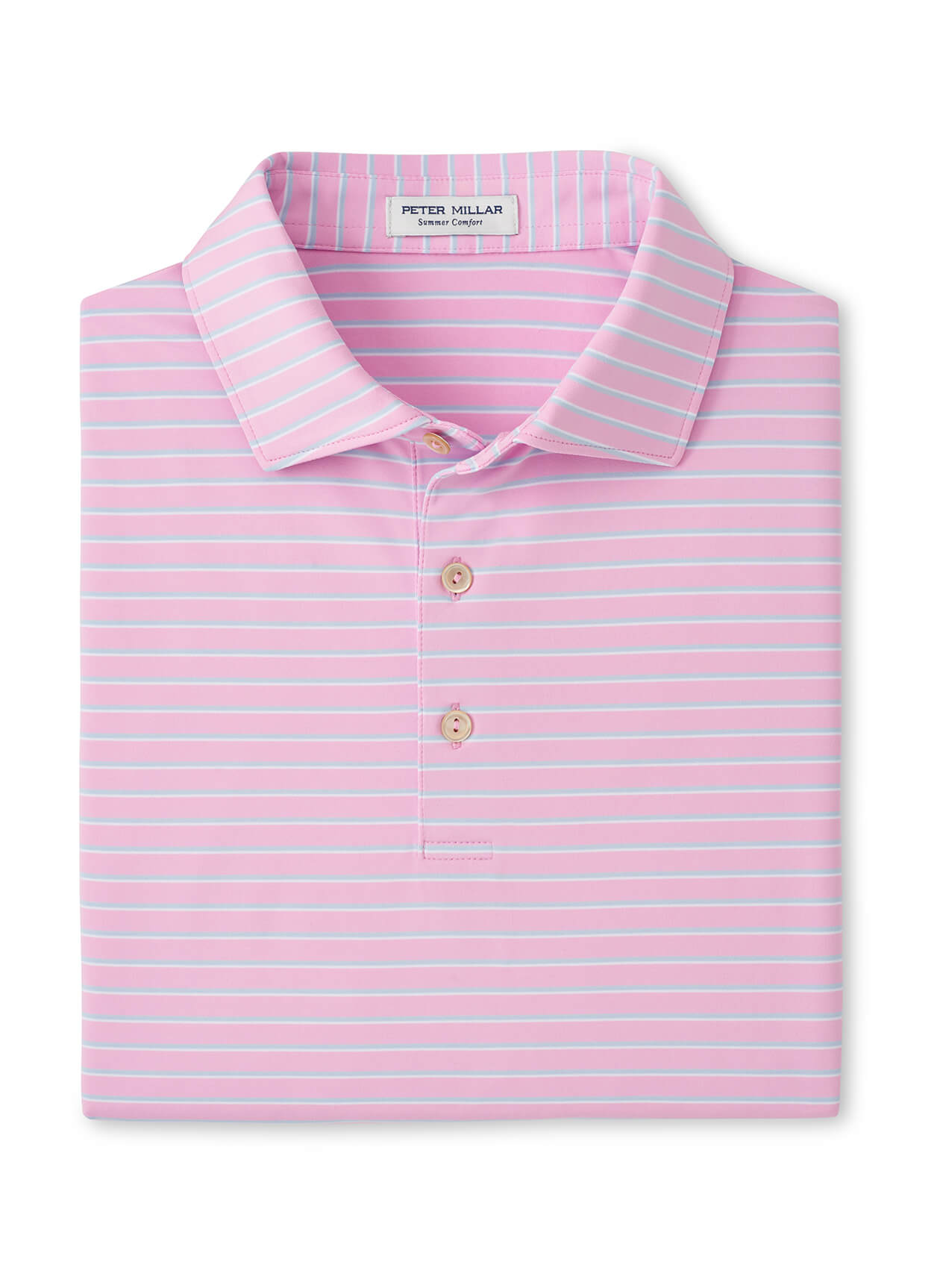 Peter Millar Men's Dunnes Performance Jersey Polo S26 - Clearwater - MD