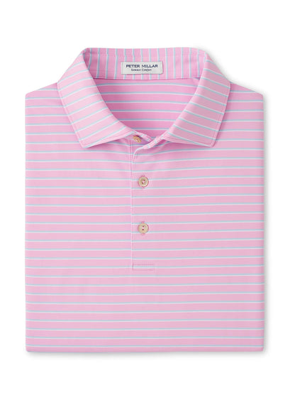 Peter Millar Men's Dunnes Performance Jersey Polo S26 - Clearwater - MD