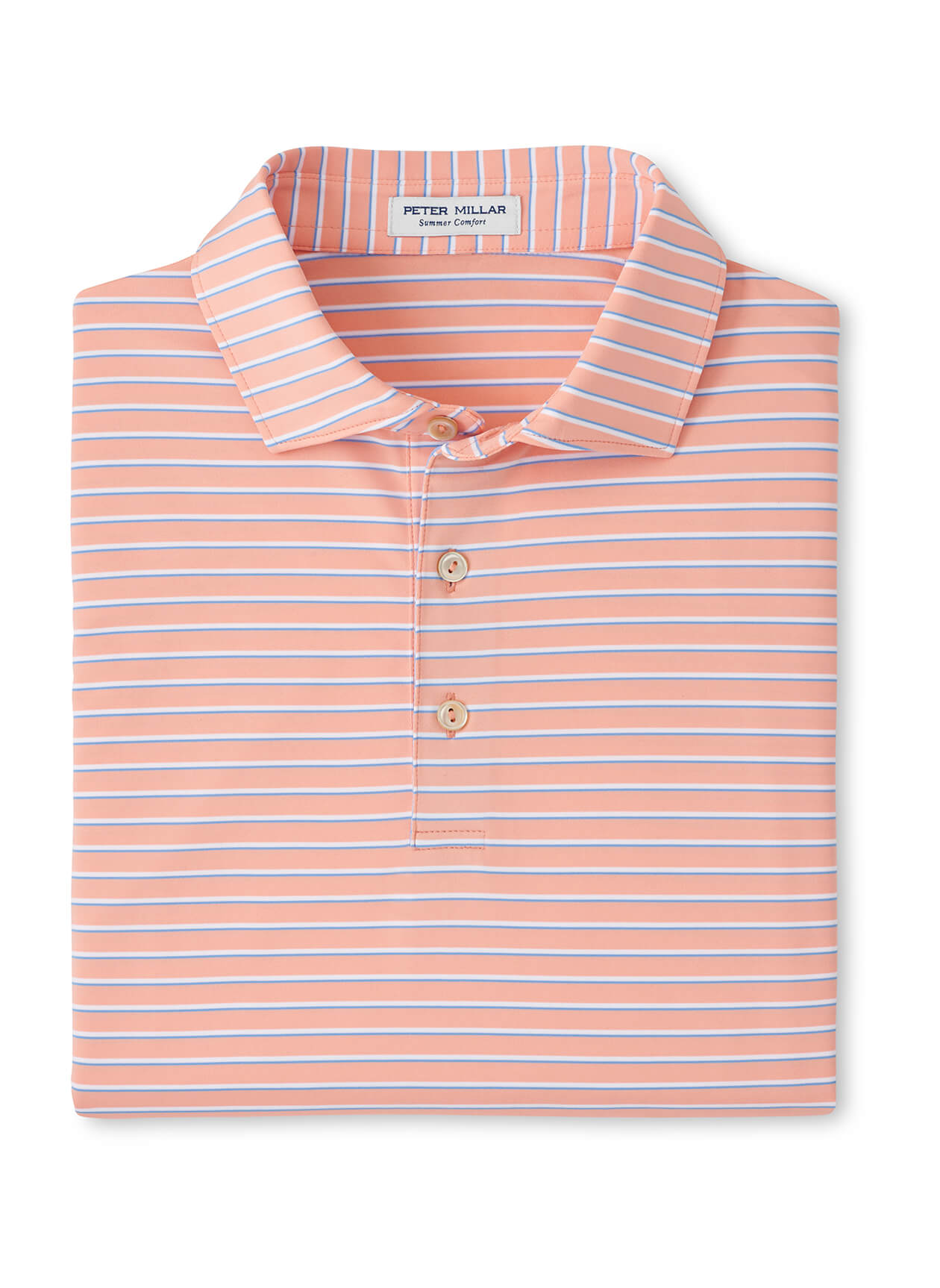 Peter Millar Men's Dunnes Performance Jersey Polo S26 - Clearwater - LG