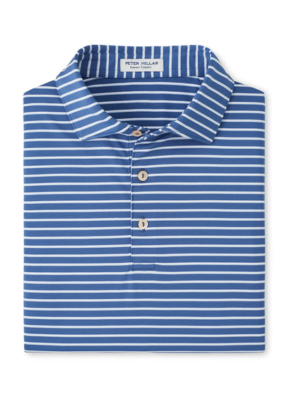 Peter Millar Men's Dunnes Performance Jersey Polo S26 - Clearwater - XXL