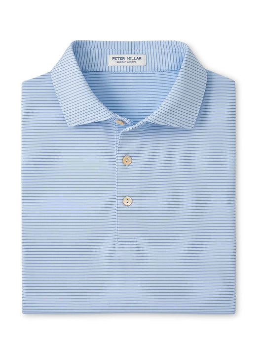 Peter Millar Men's Highlands Performance Jersey Polo SP26 - Biscuit - LG