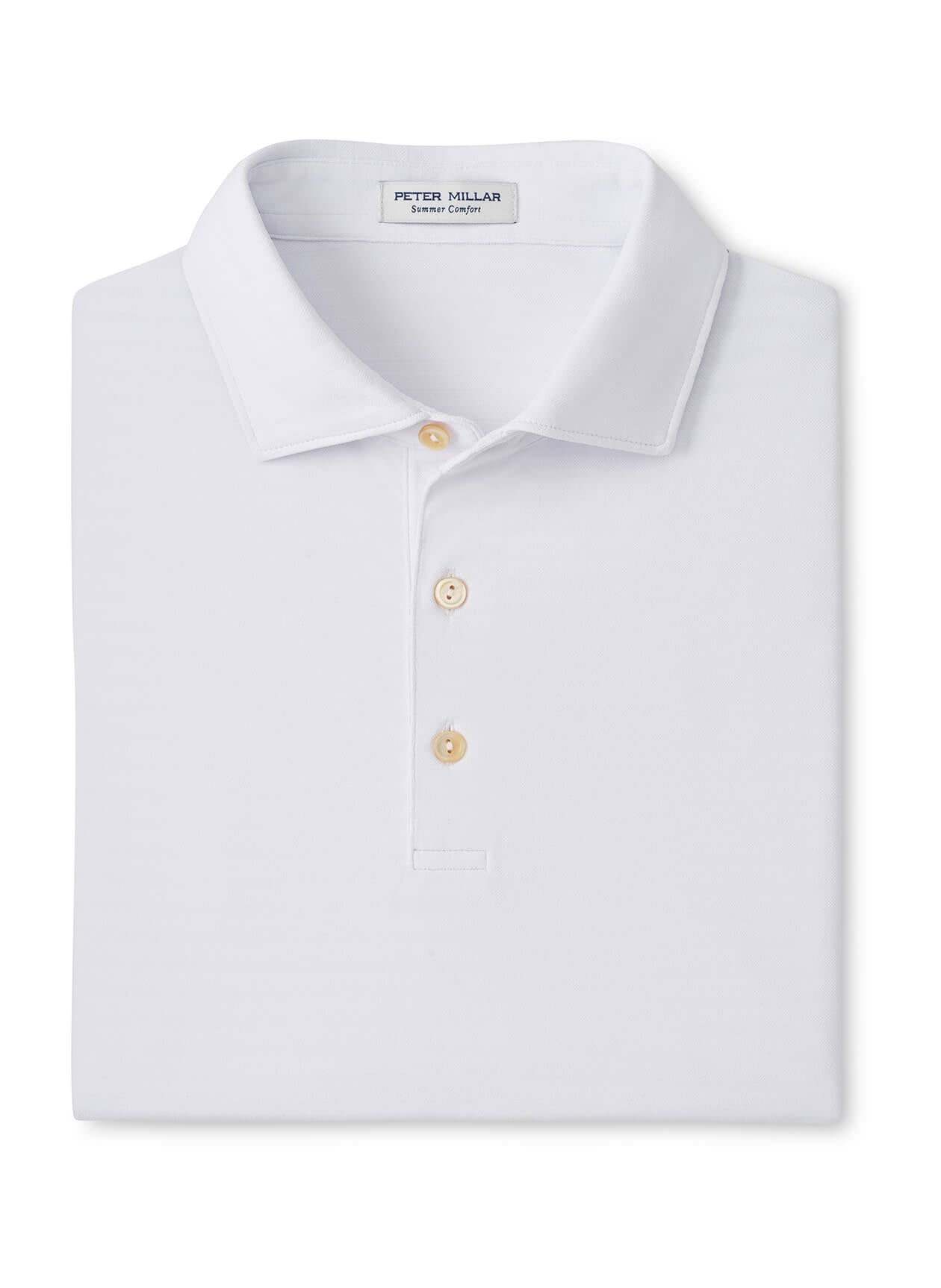 Peter Millar Men's Clark Performance Jersey Polo - Bluebird - MD