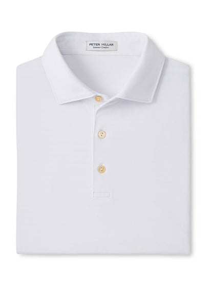 Peter Millar Men's Clark Performance Jersey Polo - Bluebird - MD
