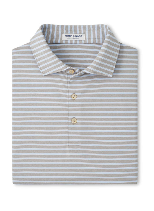Peter Millar Men's Ashford Performance Jersey Polo - Bluebird - MD