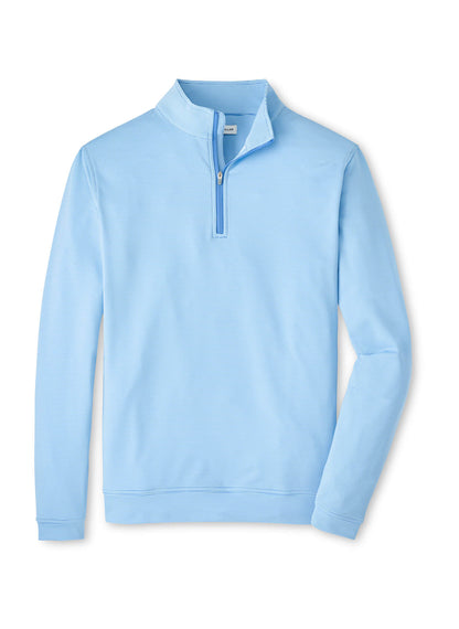 Peter Millar Men's Perth Sugar Stripe Quarter-Zip