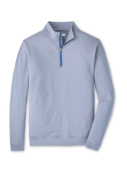 Peter Millar Men's Perth Sugar Stripe Quarter-Zip