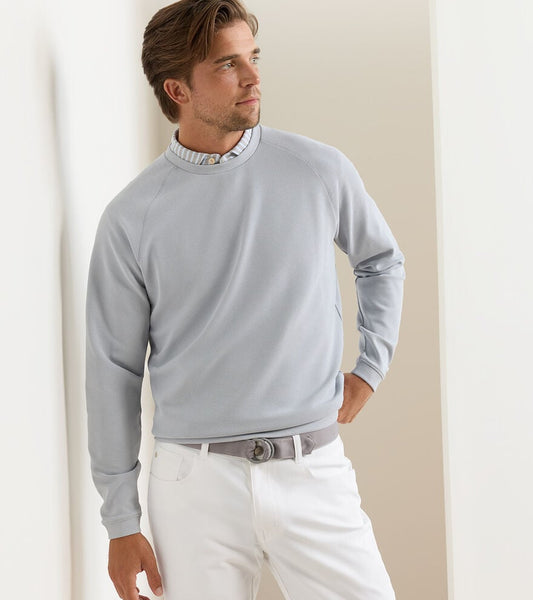 Peter Millar Men's Cradle Pique Performance Crewneck SP26