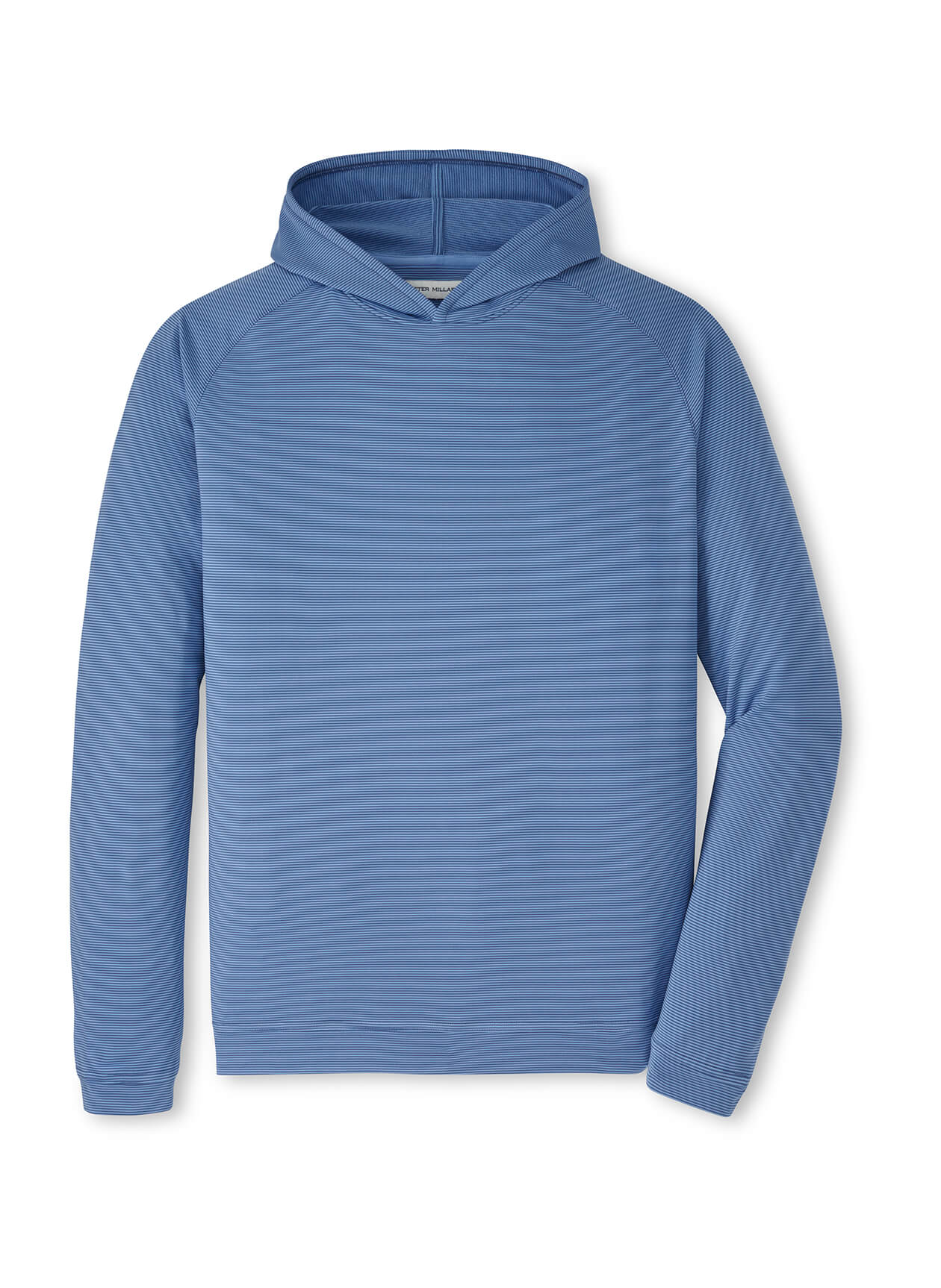 Peter Millar Men's Pine Sugar Stripe Performance Hoodie SP26 - Biscuit - LG