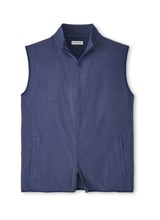Peter Millar Men's Ardentair Performance Full-Zip Vest - Gale Grey - MD