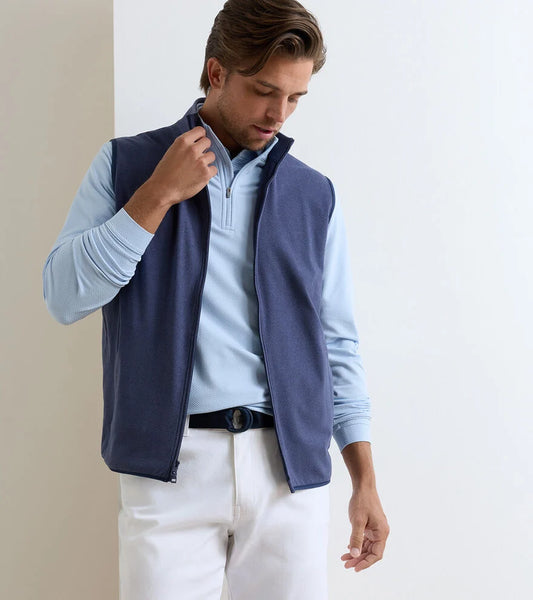 Peter Millar Men's Ardentair Performance Full-Zip Vest