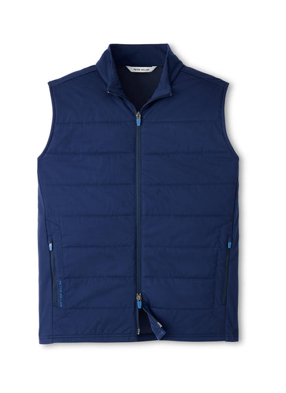Peter Millar Men's Fuse Hybrid Vest SP26 - Navy - SM