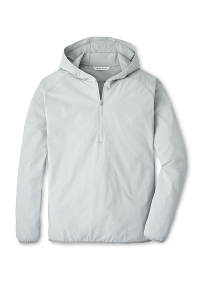 Peter Millar Men's Featherweight Sun Hoodie - Gale Grey - SM