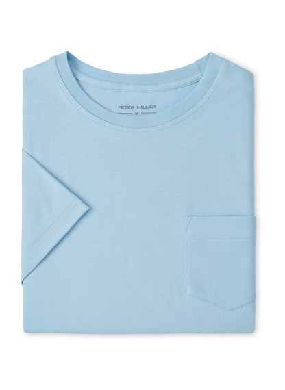 Peter Millar Men's Crown Comfort Short-Sleeve Pocket Tee SP26
