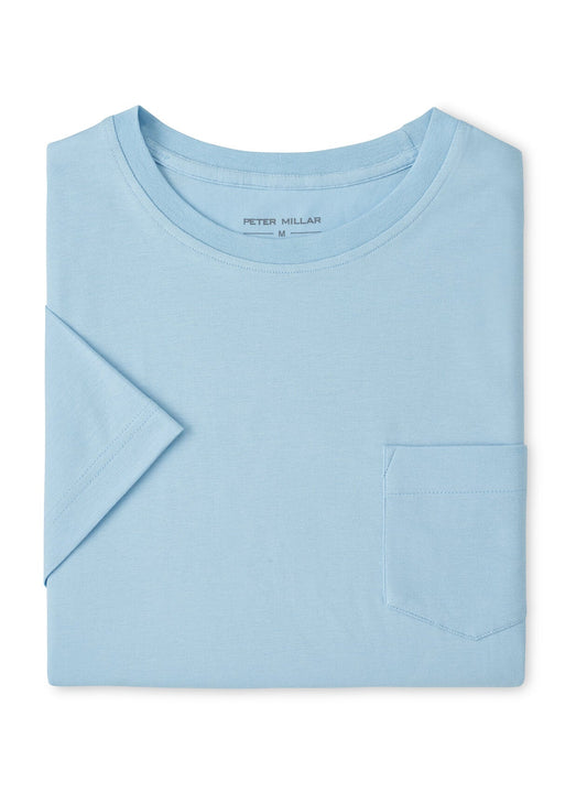 Peter Millar Men's Crown Comfort Short-Sleeve Pocket Tee SP26
