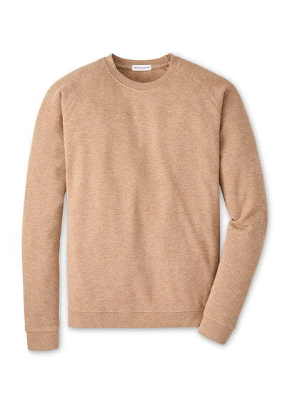 Peter Millar Men's Crown Comfort Knit Crew SP26 - Camel - SM