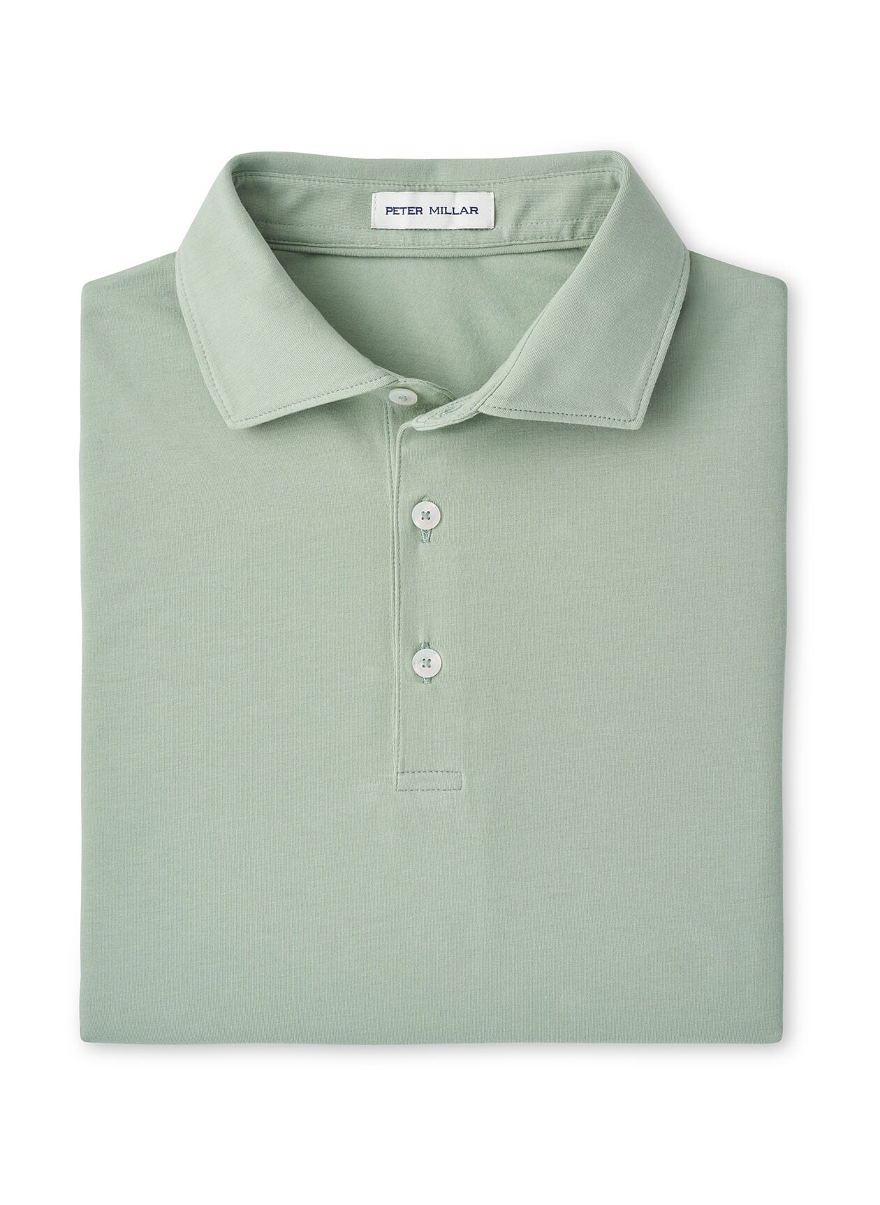 Peter Millar Men's Crown Flex Cotton Polo - Cloudy Blue - MD