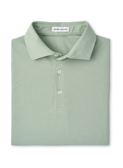 Peter Millar Men's Crown Flex Cotton Polo - Cloudy Blue - MD