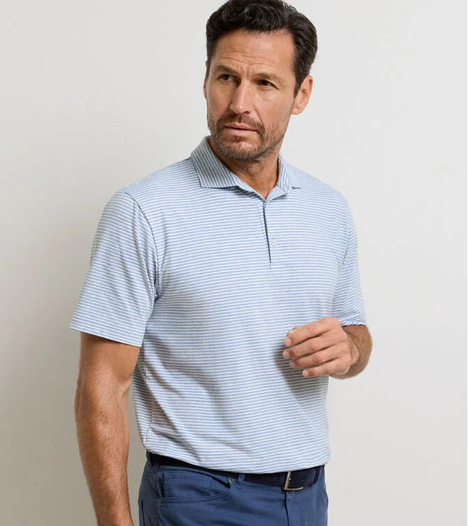 Peter Millar Men's Calvert Crown Flex Cotton Polo
