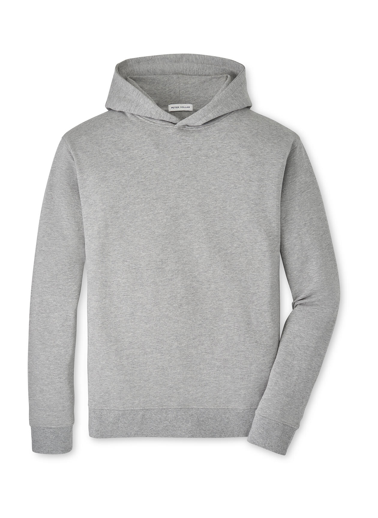 Peter Millar Men's Oasis Pullover Hoodie SP26 - Gale Grey - SM