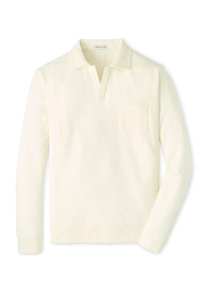 Peter Millar Men's Oasis Pullover Polo - Salt Water Taffy - SM