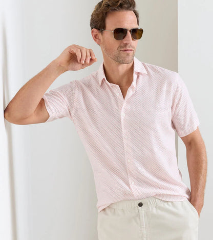 Peter Millar Men's Tamarama Cotton Lyocell Sport Shirt